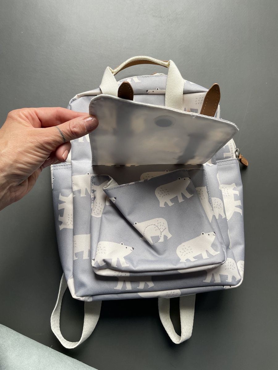 Borse & Zaini: Kids backpack with polar bears. Excellent condition. – Usato da Winterthur venduto da meitchel 3