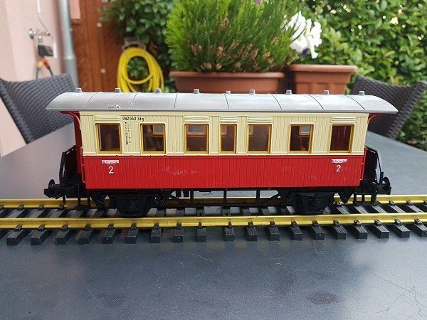 Märklin H0 - 47713 - Freight carriage - 2 stake wagons with