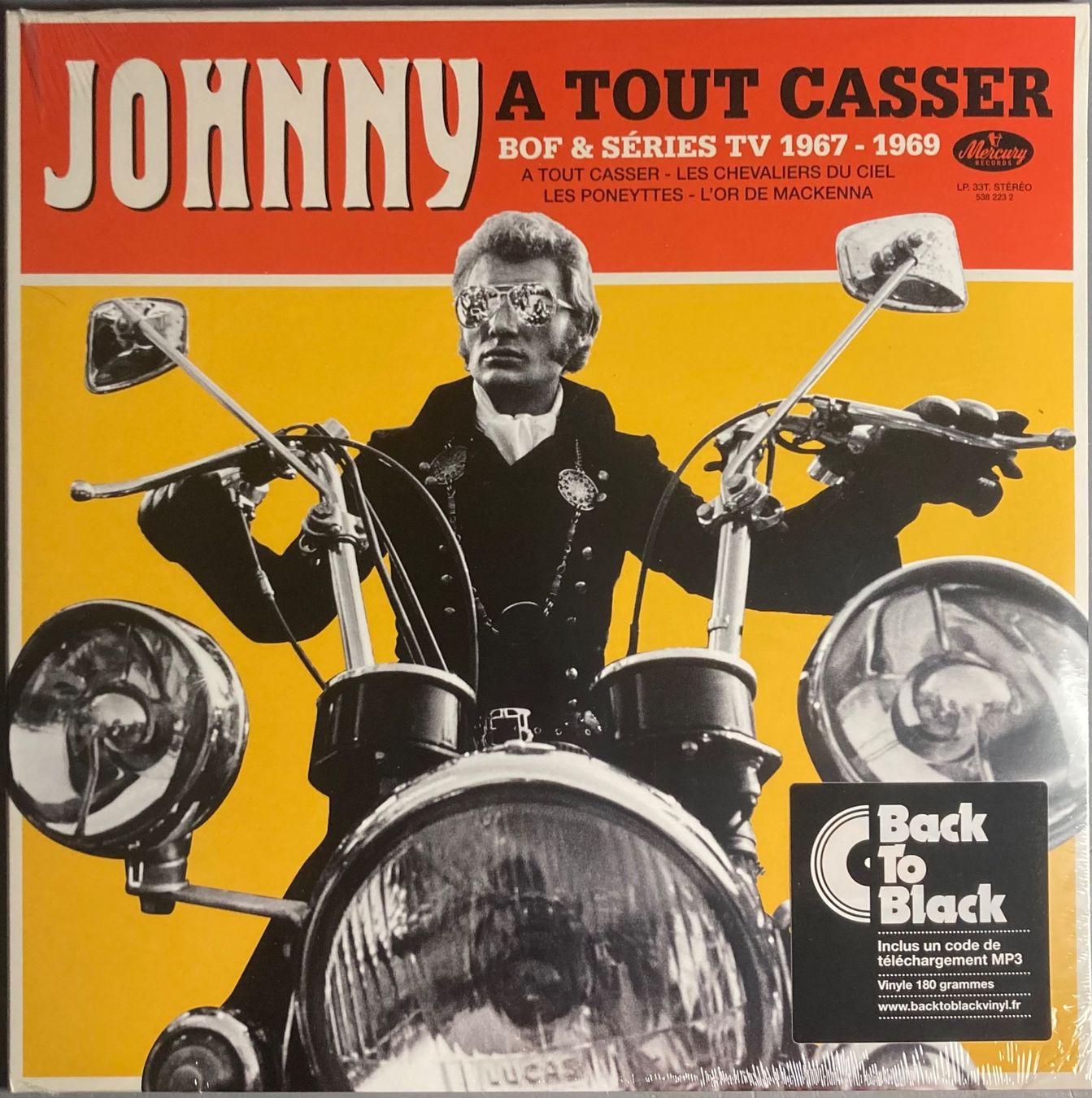Dischi in vinile: JOHNNY HALLYDAY - A TOUT CASSER – Nuovo e nell'imballaggio originale da Poliez-Pittet venduto da Newtown-Records