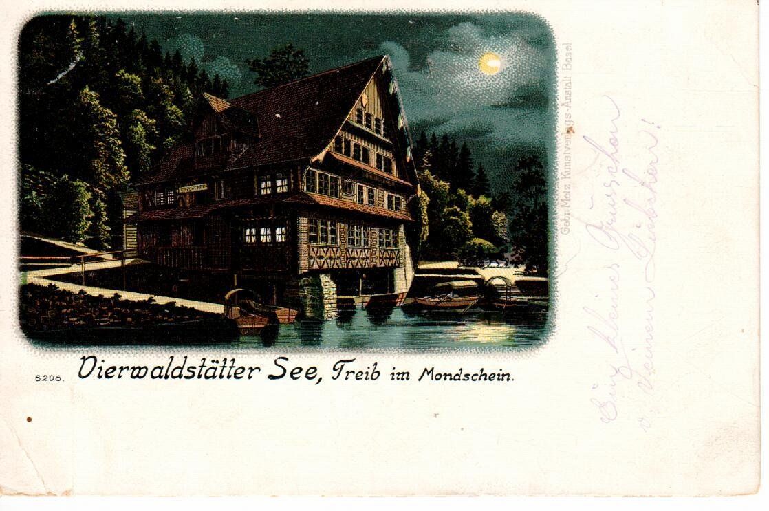 Ansichtskarten: Treib 1899 – Gebraucht aus Wolhusen von Curver9