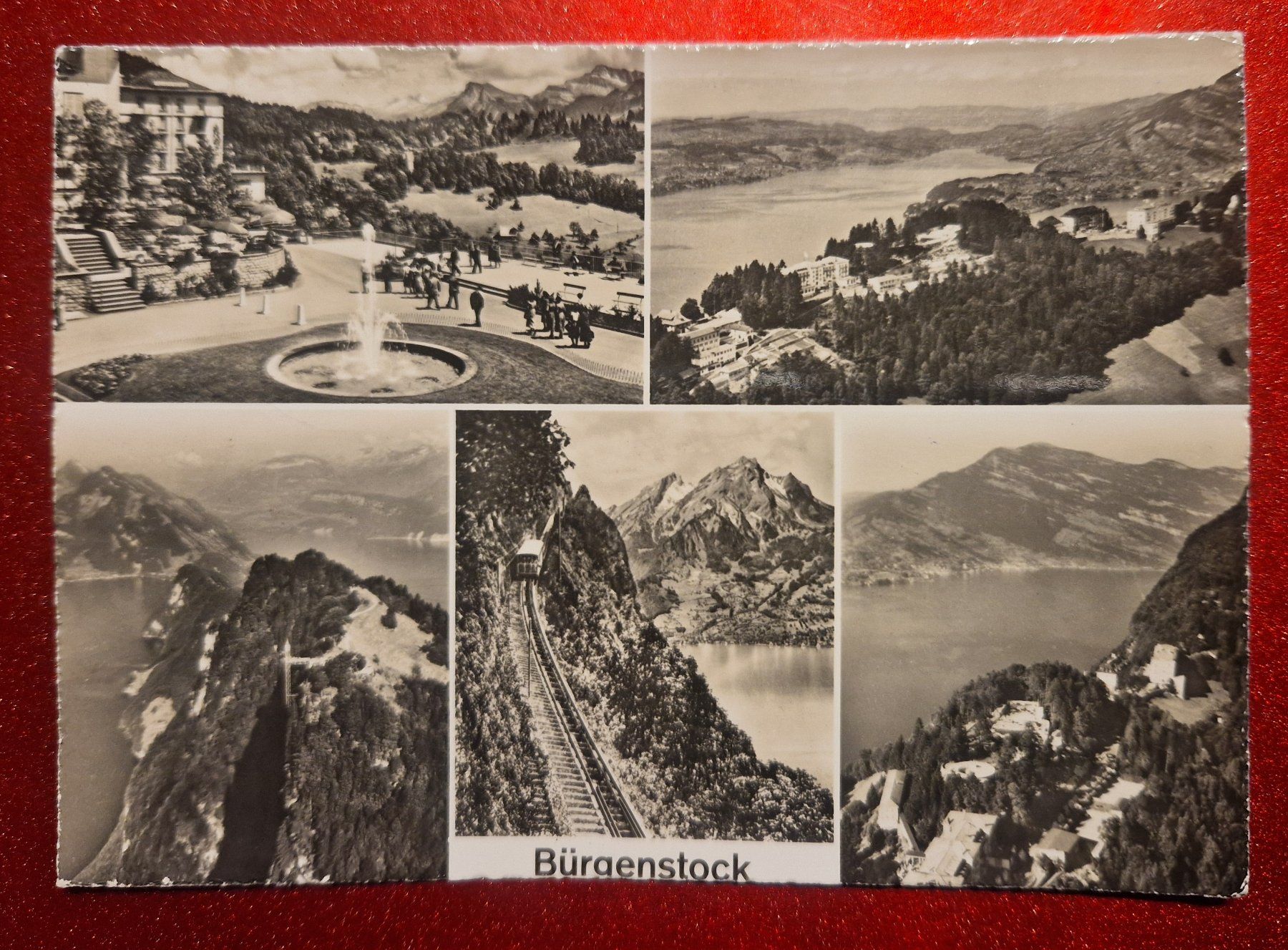 Cartoline postali: Bürgenstock 1960 – Usato da Melchnau venduto da Arthurius