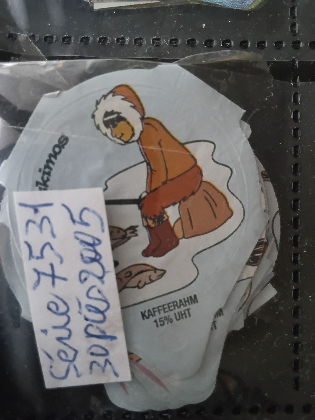 Kaffeerahmdeckel: 7531 ATTACHE – Gebraucht aus Yverdon von Nany6