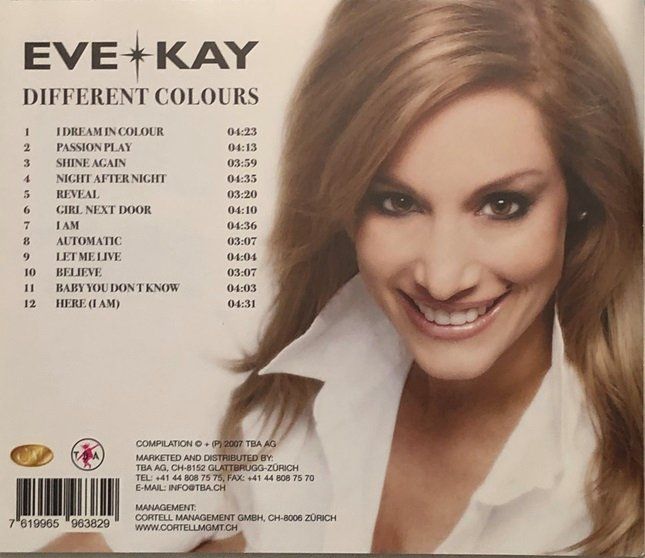 CD: Eve Kay - Different colours – Usato da Grüningen venduto da azulverde 1
