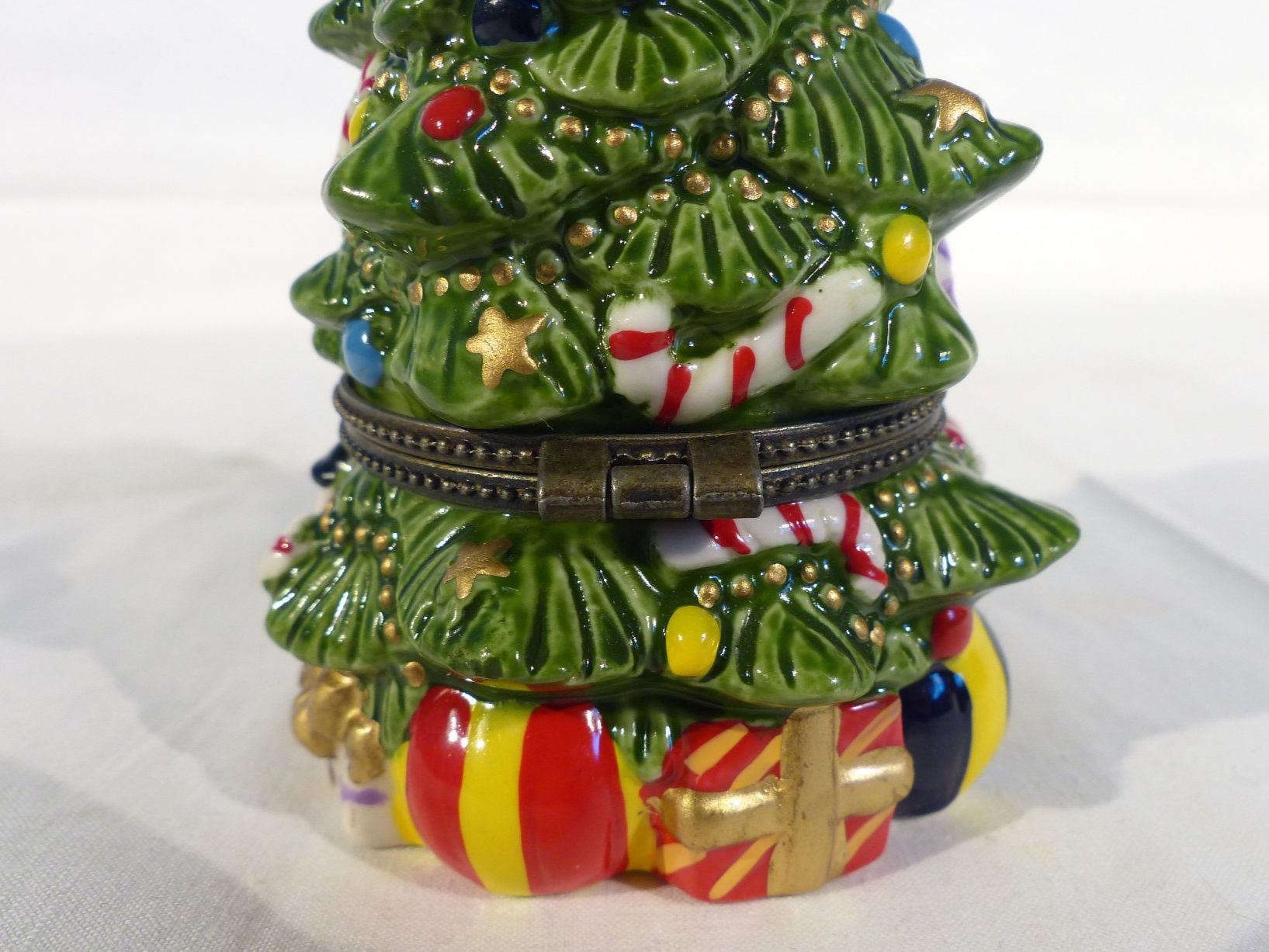 Tutte le decorazioni: edle Weihnachtsbaum-Keramik-Dose – Nuovo (secondo la descrizione) da Zürich venduto da botschinski 3