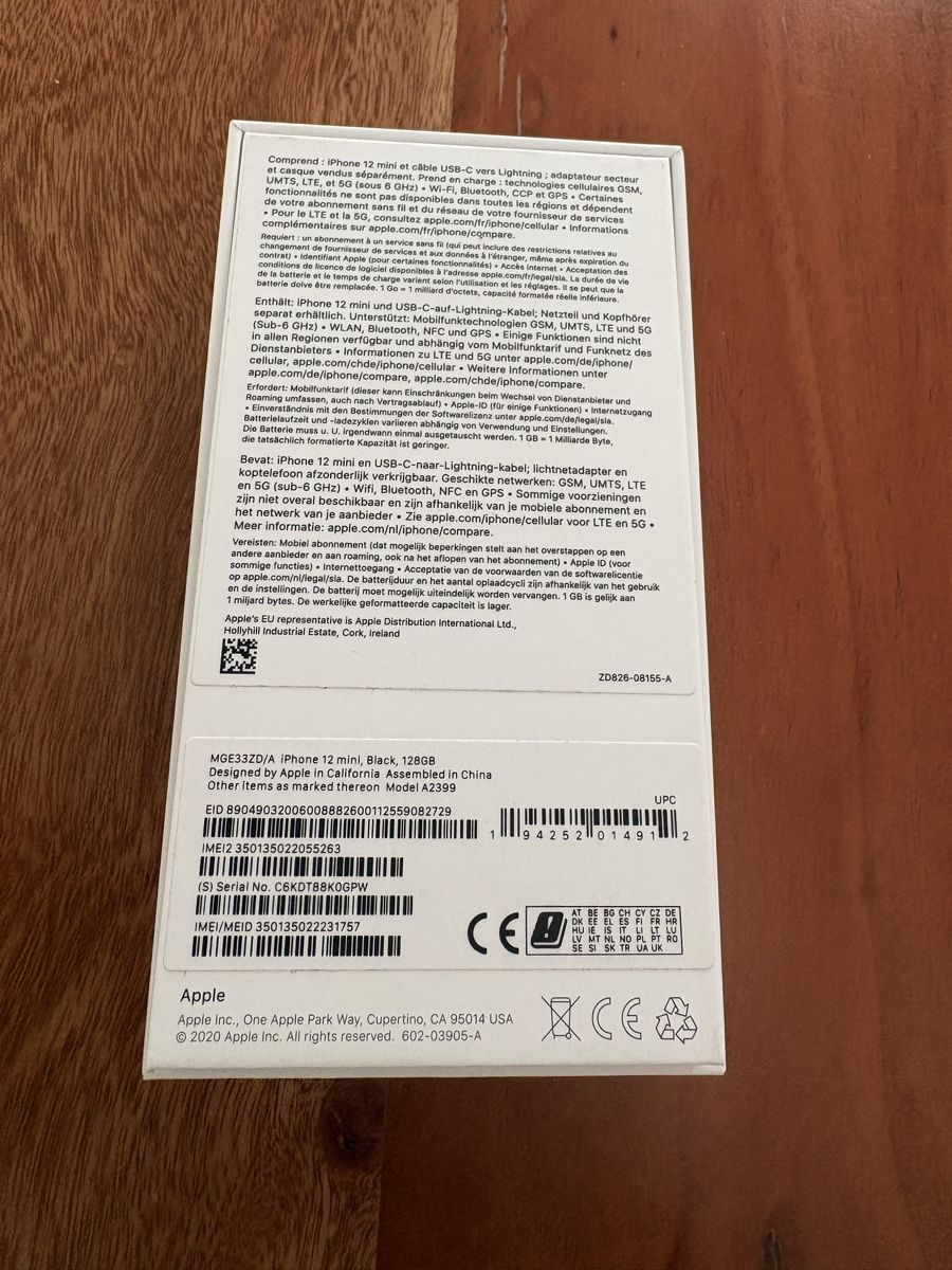 Apple Handys / Smartphones: iPhone 12 mini schwarz – Gebraucht aus Zürich von gbleisch 4