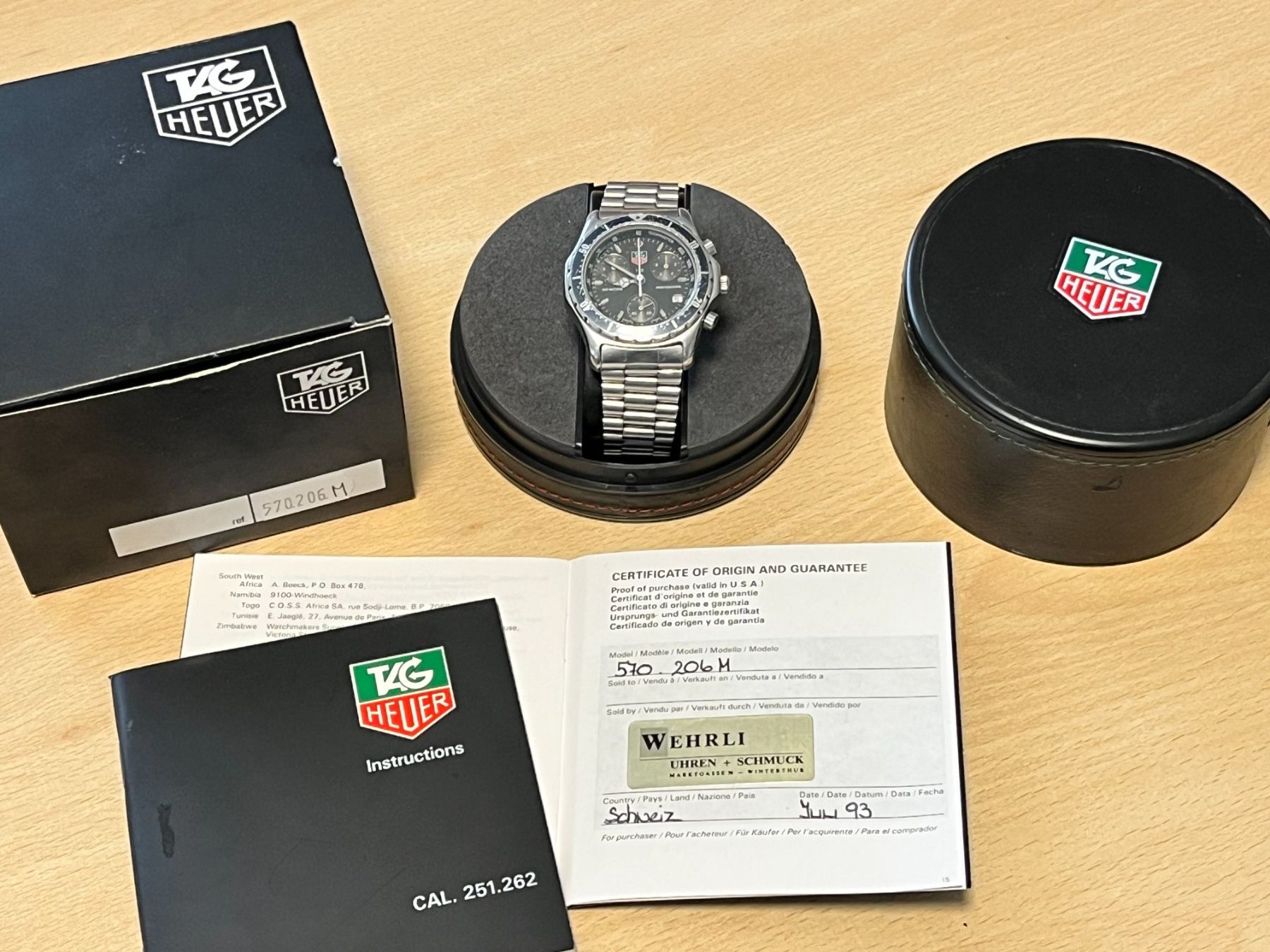 Tag Heuer Orologi: TAG Heuer Professional 200 m Vintage – Difettoso da Hettlingen venduto da Virgil6 1