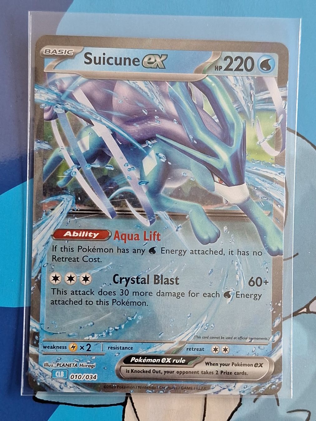 Pokémon Carte collezionabili: Suicune Ex - Holo - CLB TCG Classic – Usato da Altstätten SG venduto da GGsGameshop