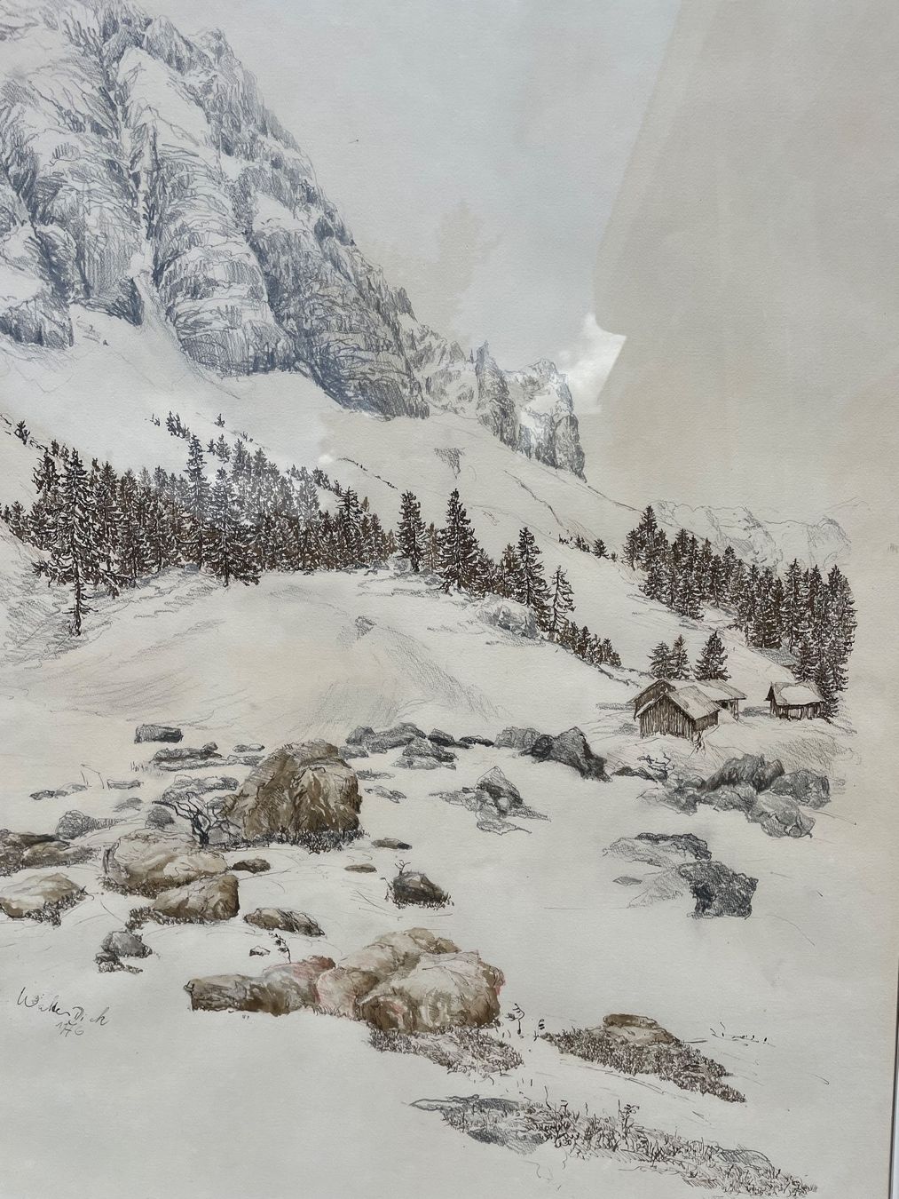 Dipinti: Wunderschönes, grosses Orginalgemälde von Walter Dick - Top! – Usato da Fidaz venduto da KunstsammlerGR60 1