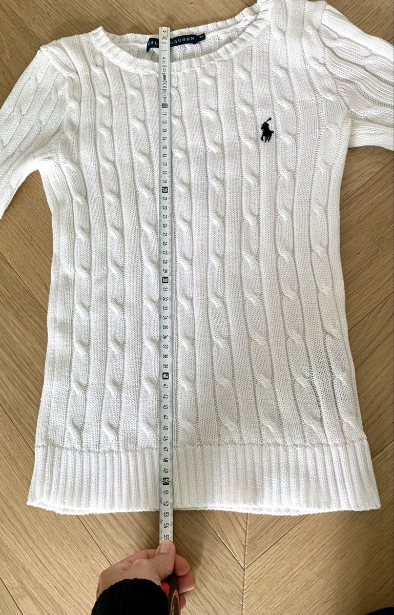Ralph Lauren Pullover & Sweatshirts: Ralph Lauren cable knit cotton pullover XS/34 – Neu (gemäss Beschreibung) aus Zürich von Angela_Fashion_Lover 5