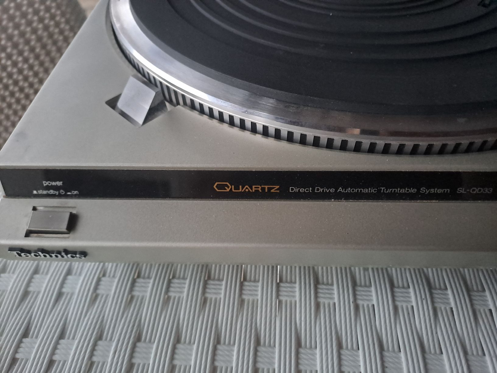 Technics Plattenspieler: Technics Quart Direct Drive Automatic Turntable SL-QD33 – Gebraucht aus Uetendorf von Essiggurken 1