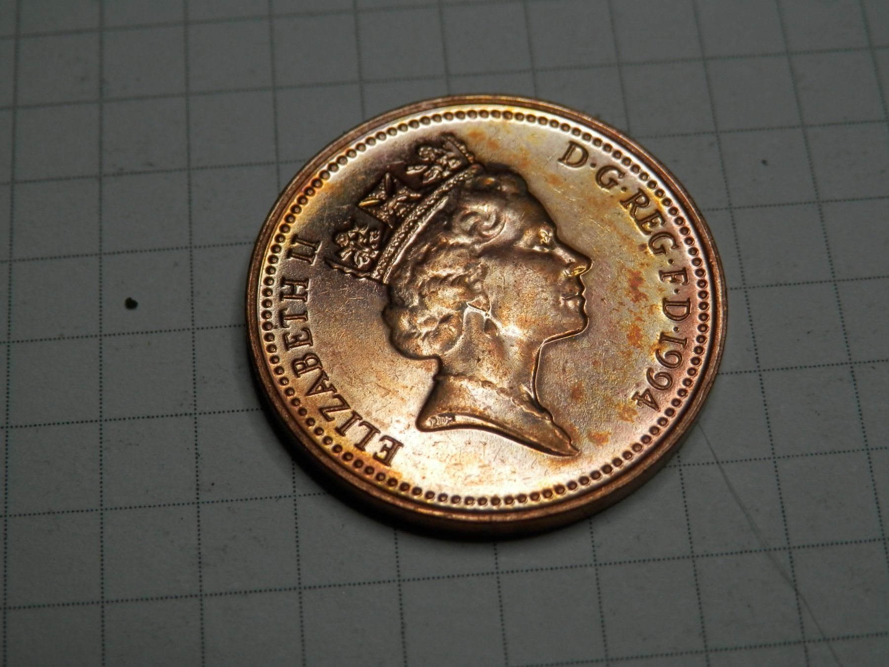 Tutti le monete: Großbritannien 1 Penny, 1994 – Usato da Weiach venduto da weiach81