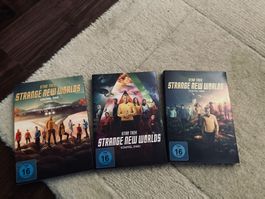 Star Trek Strange New Worlds Staffeln 1-3 DVD guter Zustand