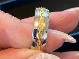 Trauring Ehering Verlobungsring Hawai2 Bague Alliance Gr. 54
