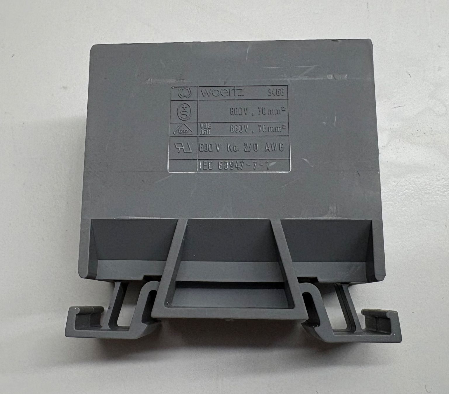 Elektronikbauteile: Abzweigklemme Woertz 70mm² – Gebraucht aus Koppigen von dan_y2bm 3