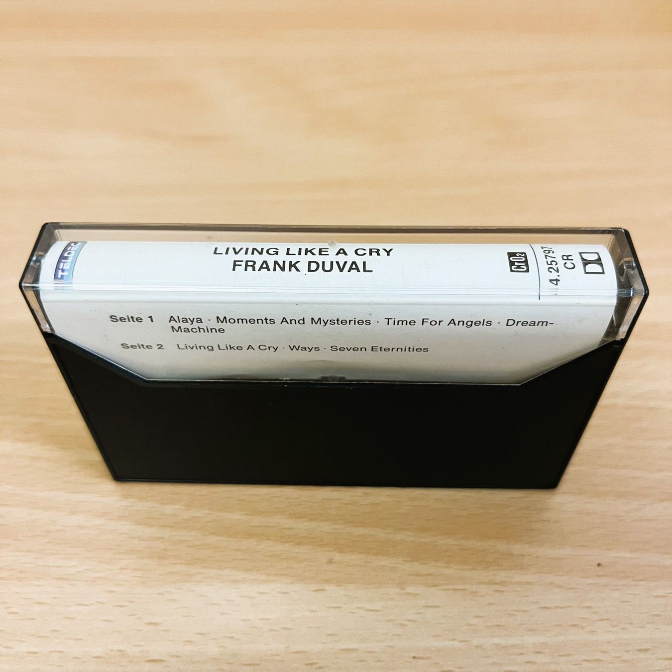 Cassettes audio: MC - Frank Duval - Living Like A Cry – D'occasion à Amlikon-Bissegg par riestig 2