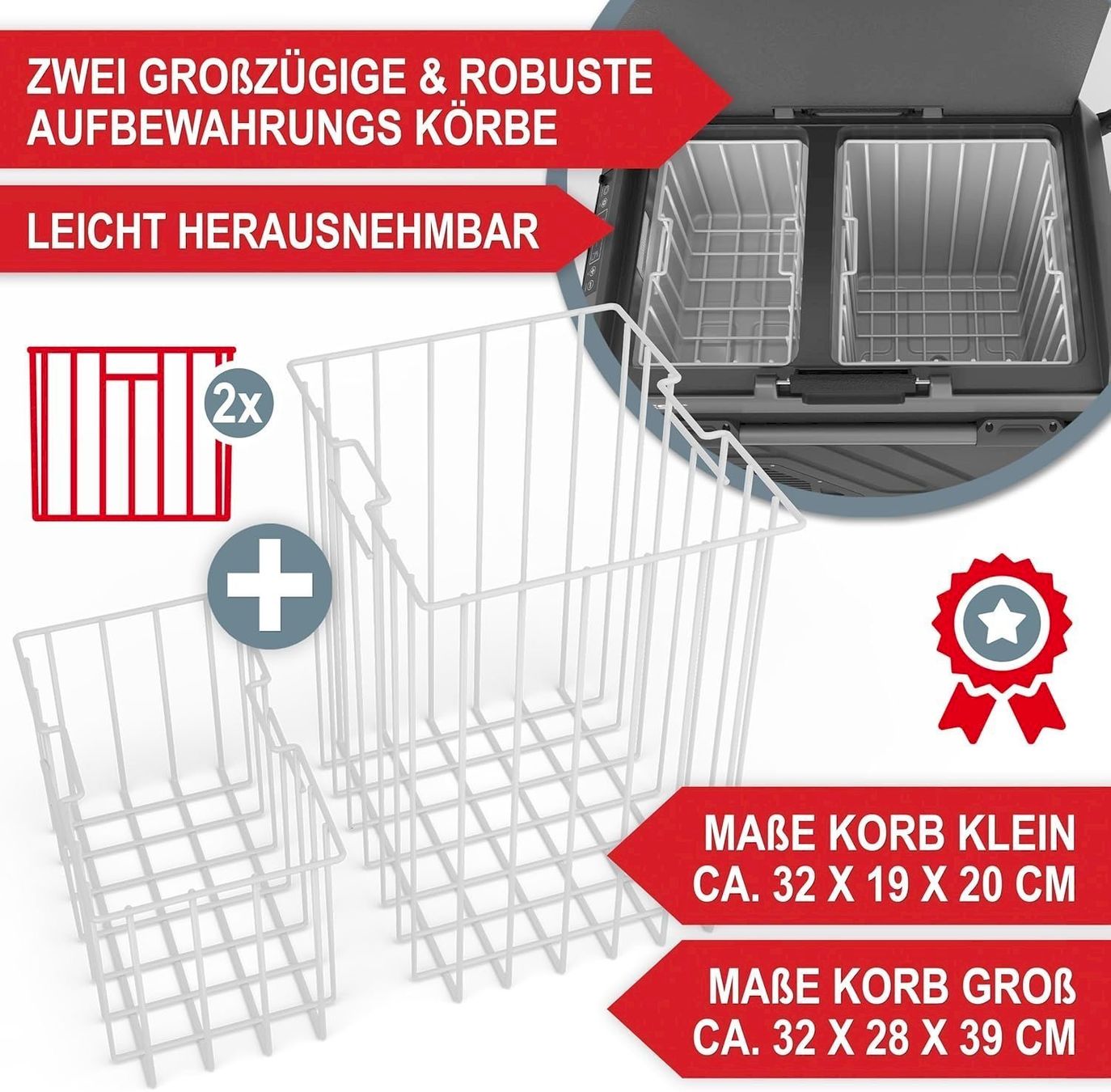 Cucinare, Mangiare & Bere: Kompressor Kühlbox 50L -20/+20°C 12/230V – Nuovo e nell'imballaggio originale da Bottighofen venduto da zaap 7