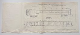 Plans de wagon couchettes PLM - Chemin de fer de Paris à L..
