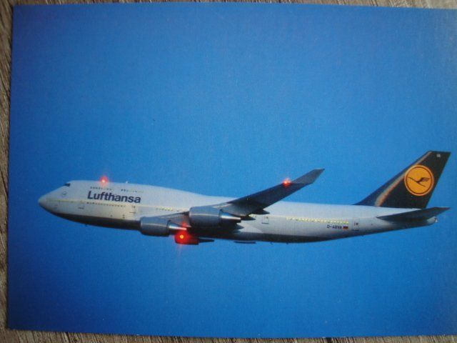Cartoline postali: Lufthansa B747-400 D-ABVA – Nuovo e nell'imballaggio originale da Thun venduto da Abigboss