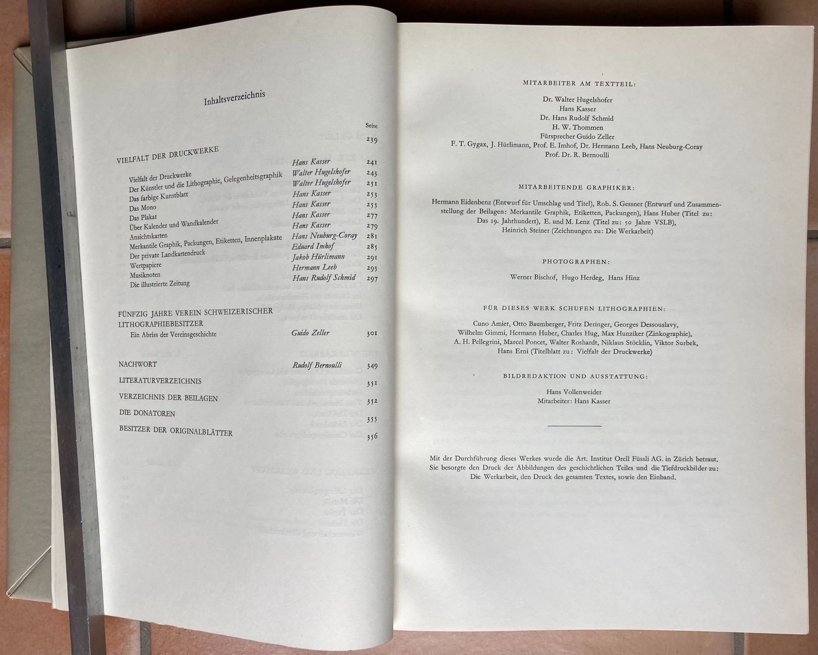 Libri: Die Lithographie in der Schweiz - 1894-1944 – Usato da Versoix venduto da HELVETICA_1 2