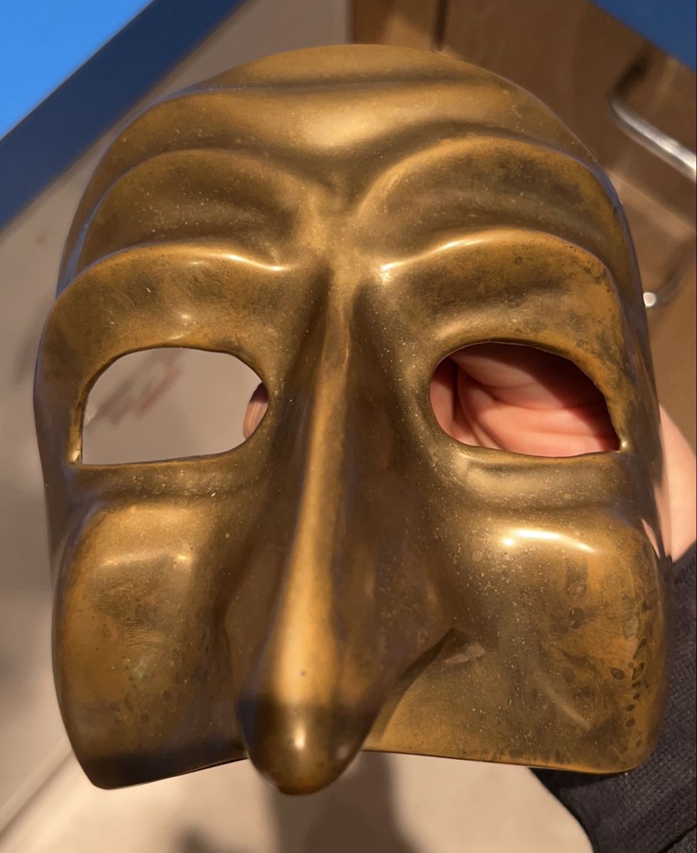 Masken: Maske aus  Messing  – Gebraucht aus Bülach von larson27 7