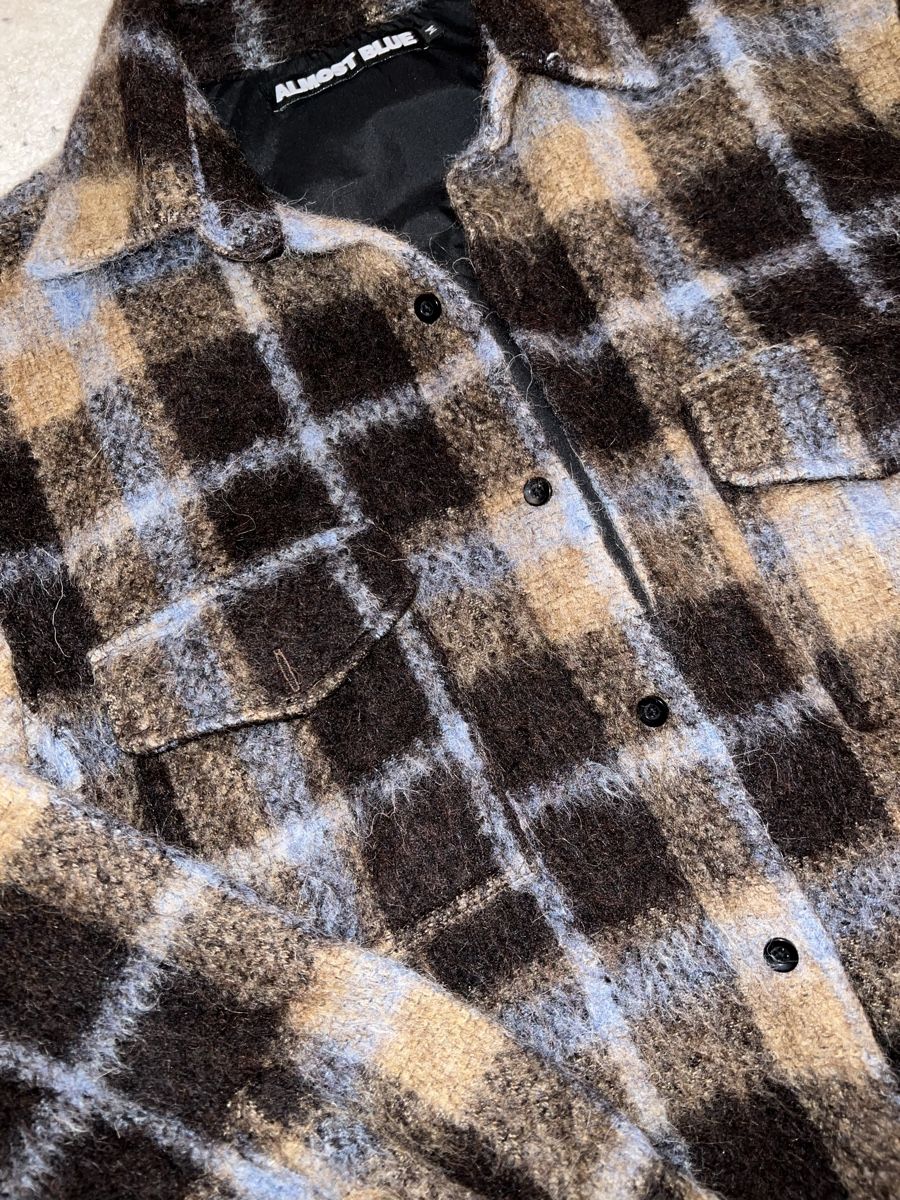 Giacche: Checked Overshirt Jacket - ALMOSTBLUE – Nuovo (secondo la descrizione) da St. Gallen venduto da trxcy 5