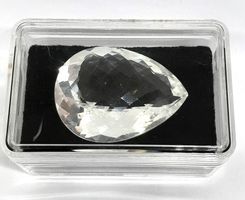 1x Quartz clair 81.83 ct - Valeur 372.- Fr