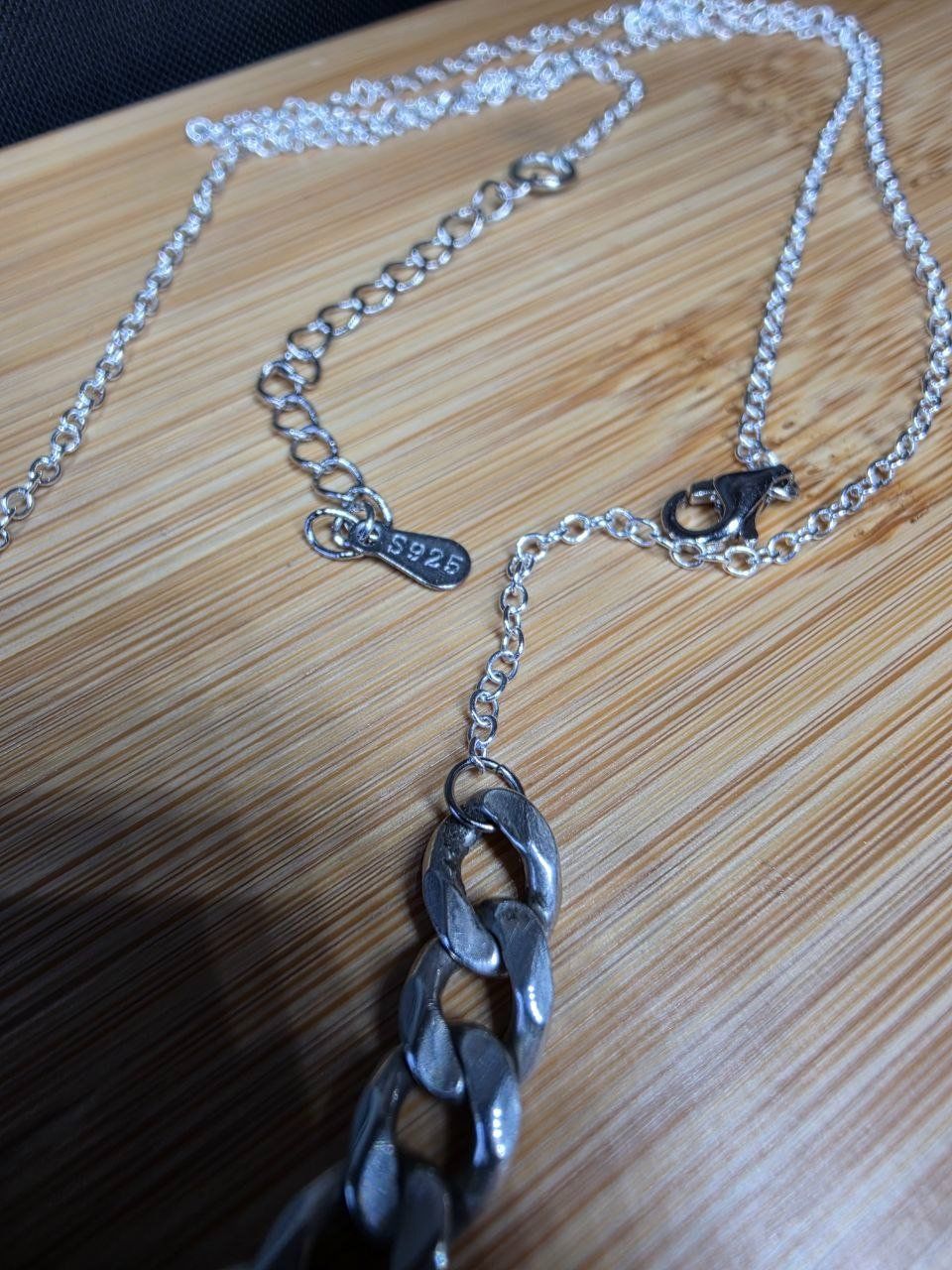 Ketten: Collier argent avec diamants de moissanite certifiés GRA – Gebraucht aus Reconvilier von MARCLAT 2