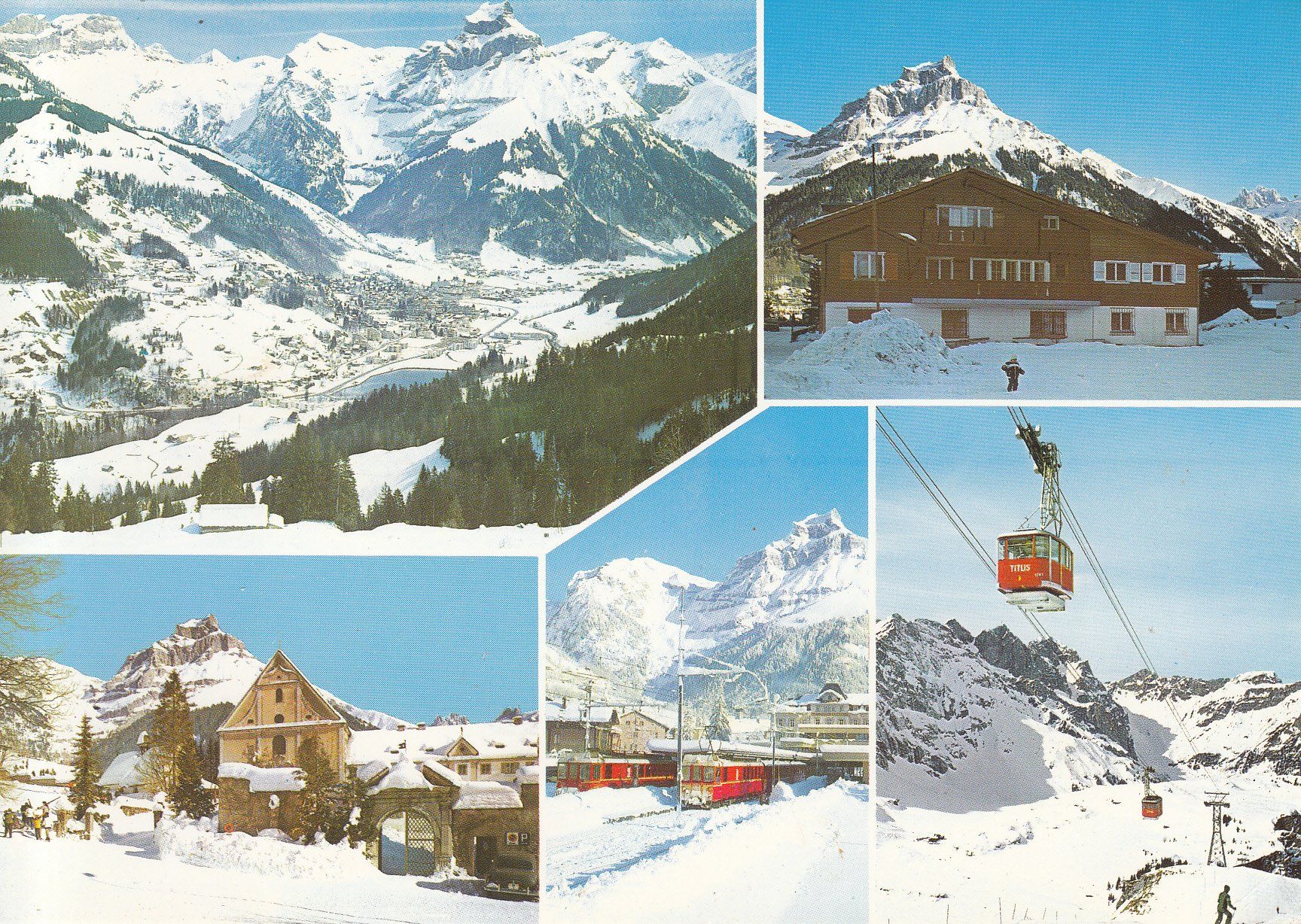 Cartoline postali: Engelberg 1986 – Usato da Bürglen TG venduto da StampGraf