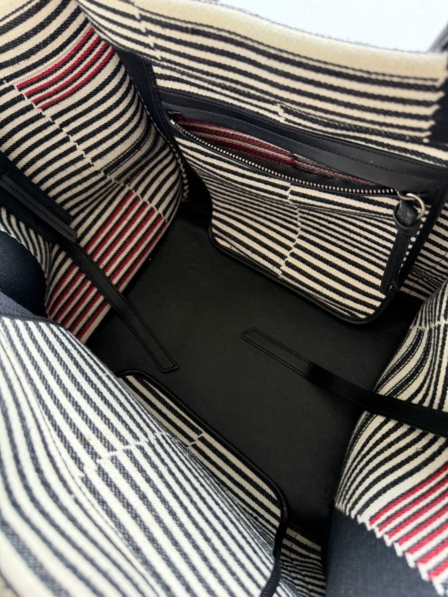 Celine Taschen für Damen: Céline Cabas Phantom Bag, Streifenmuster, Top Zustand! – Gebraucht aus Küsnacht ZH von divarocci 2