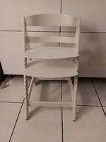 Hochstuhl Roba weiss - Günstig abzugeben (Gebraucht)