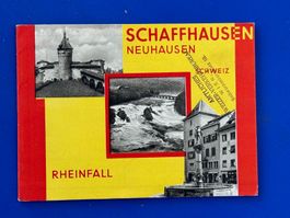 Schaffhausen, Neuhausen, Rheinfall ca 1928 Prospekt