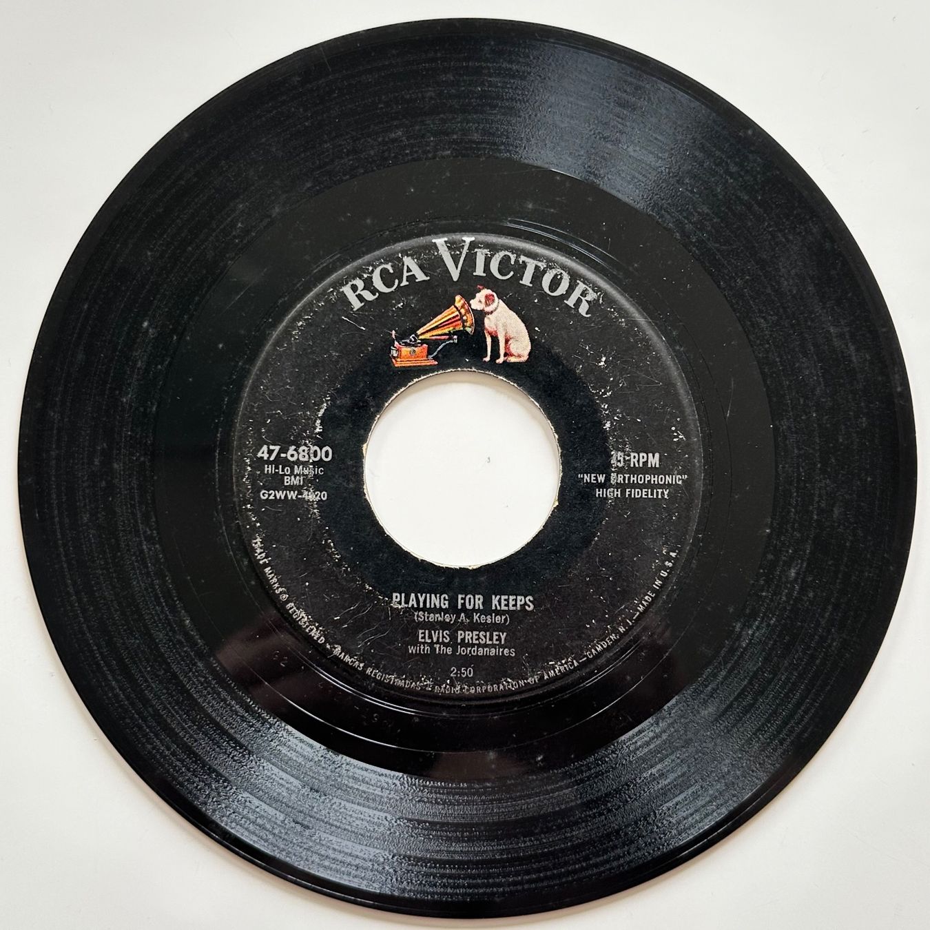 Dischi in vinile: Elvis - Single - Too Much / Playing For Keeps (USA) – Usato da Etzwilen venduto da presley3577 1