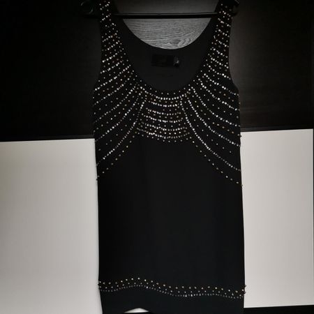 Schwarzes Pailetten Kleid von H&M - Party, Cocktail