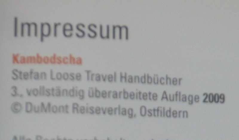 Libri: Reisebuch / Reiseführer Kambodscha – Usato da Ruggell venduto da Btt 1