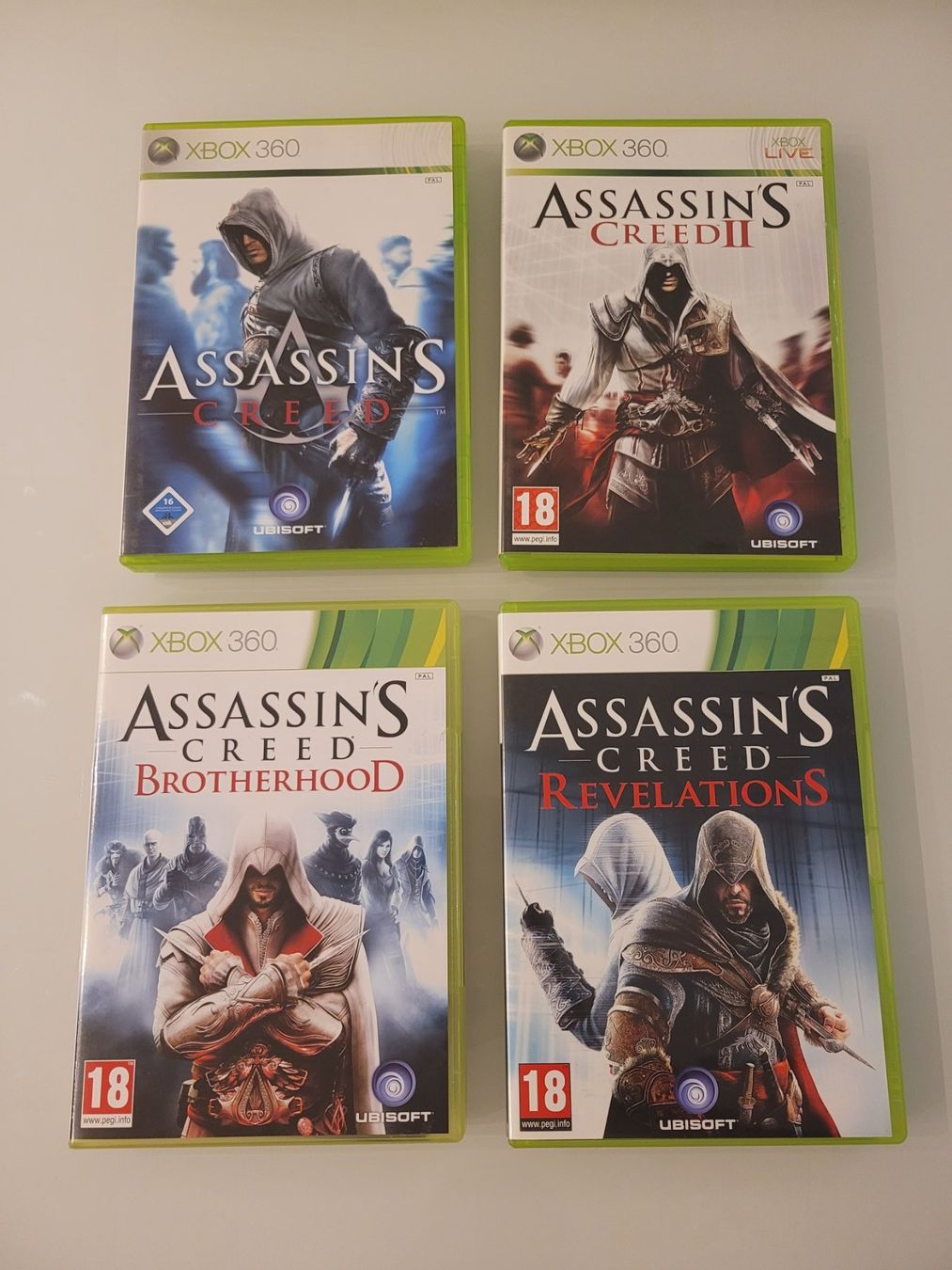 Giochi: 4x  Assassin`s Creed / XBox 360 – Usato da Uezwil venduto da -Retrogames-