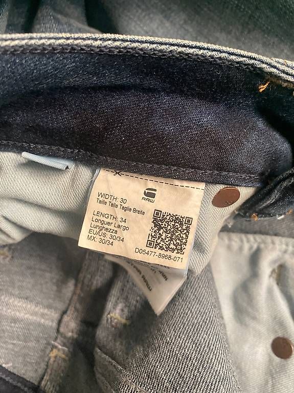 Jeans: G Raw ARC 3d, mid skinny – Usato da St. Gallen venduto da Konstanza 4