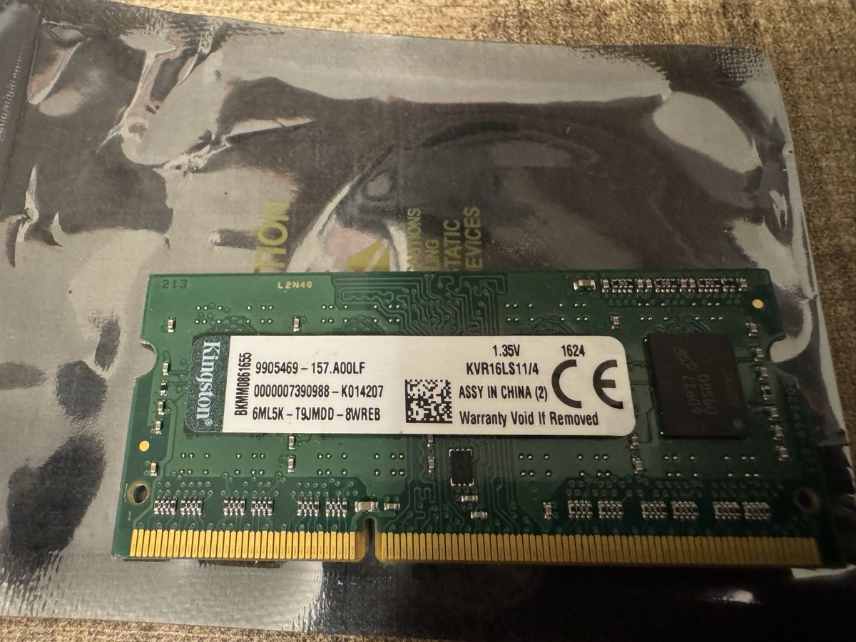 Kingston Mémoires / RAM: Kingston 8GB DDR3L RAM – D'occasion à Port par Wermala