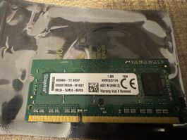 Kingston 8GB DDR3L RAM