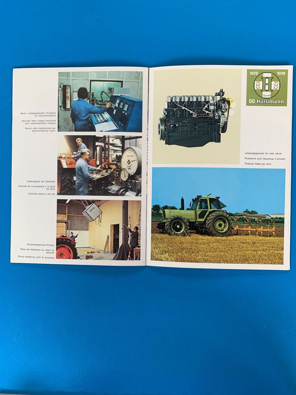 Documenti: Hürlimann Traktor , Prospekt – Usato da Boswil venduto da pavo1 5