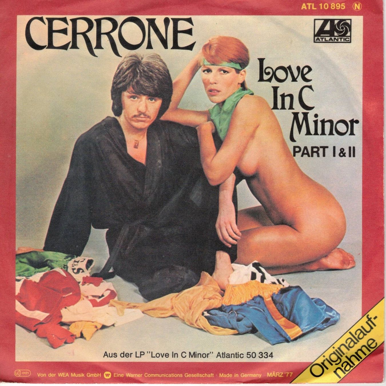 Dischi in vinile: Cerrone  --  Love in C Minor  Single7 – Usato da Rheinau venduto da thealbum