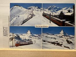 AK von Gornergratbahn / Bahn