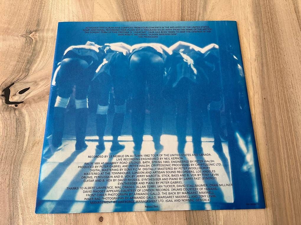 Dischi in vinile: Peter Gabriel Plays Live Album (ex.Genesis) – Nuovo (secondo la descrizione) da Rüfenach AG venduto da luciferus 3