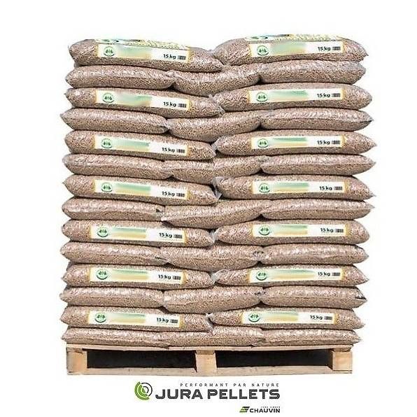 Pellets Granulés de Bois / La pellette 66 sacs de 15kg (Neuf avec ...