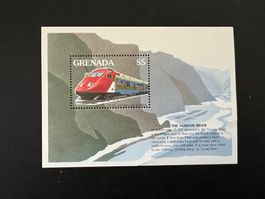 Grenada Eisenbahn Diesel Korea 1995  ** Luxus (B42)
