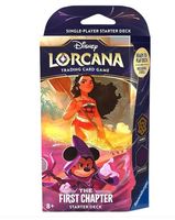 Disney Lorcana First Chapter Amber Amethyst 12 Starter Deck