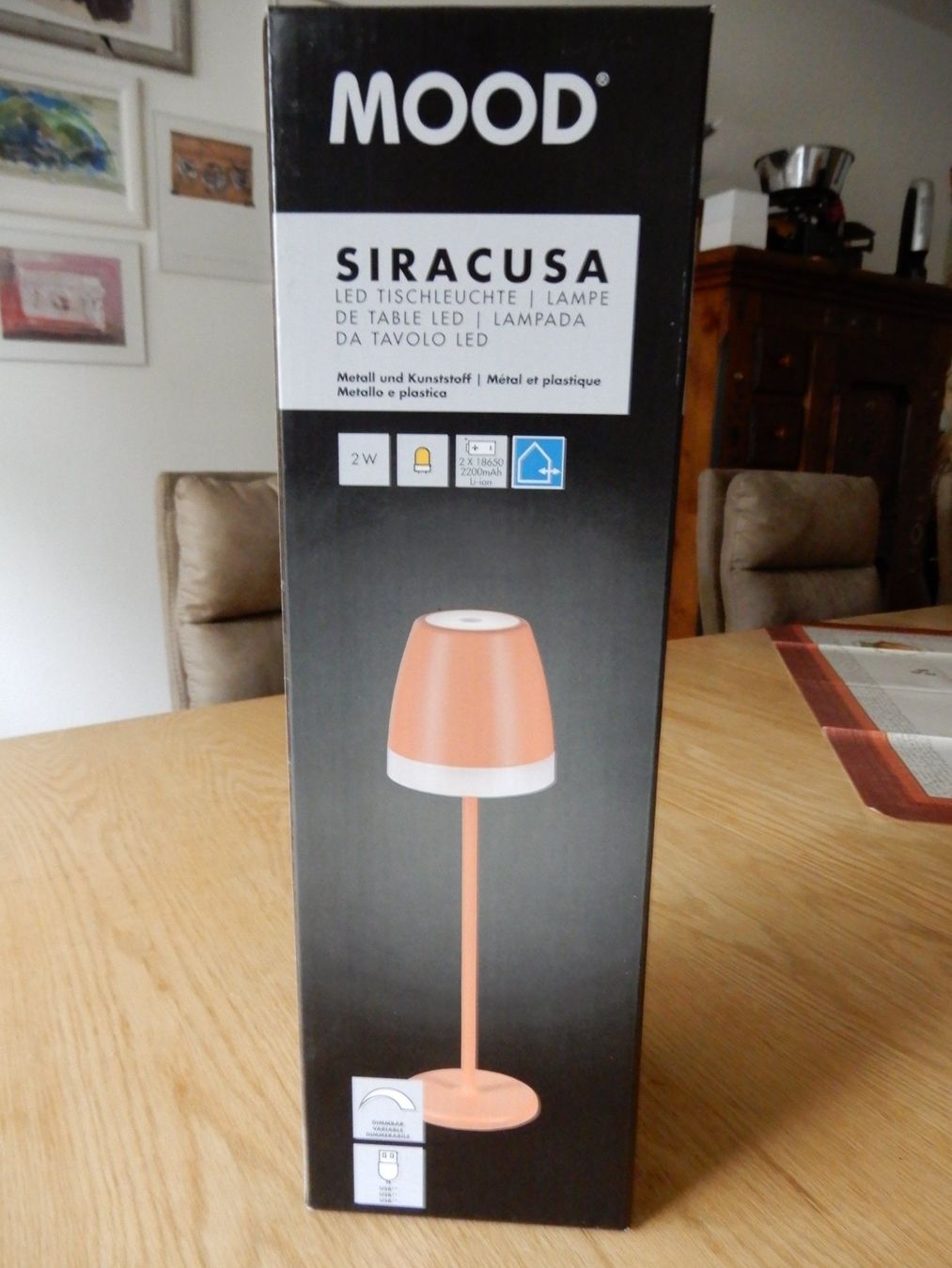 Mood Lampade: MOOD Siracusa / LED Tischleuchte – Nuovo e nell'imballaggio originale da Rapperswil SG venduto da Seppi77 1