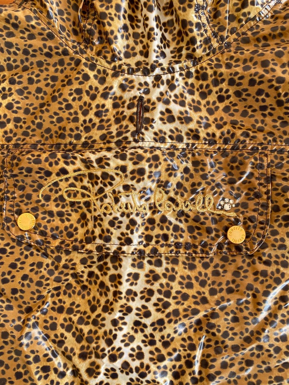 Puppia Bekleidung: Hunderegenmantel von Roberto Cavalli – Neu und originalverpackt aus Brione s. Minusio von batwoman3 3