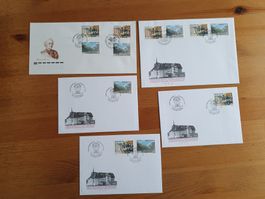 LOT FDC: Gemeinschaftsausgabe Russland - Schweiz 24.9.99