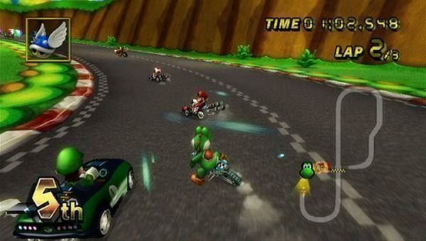 Nintendo Spiele: Mario Kart mit 2 Lenkrad Original Nintendo Wii Rennspass – Gebraucht aus Schüpfheim von Games_Spielkonsolen 7