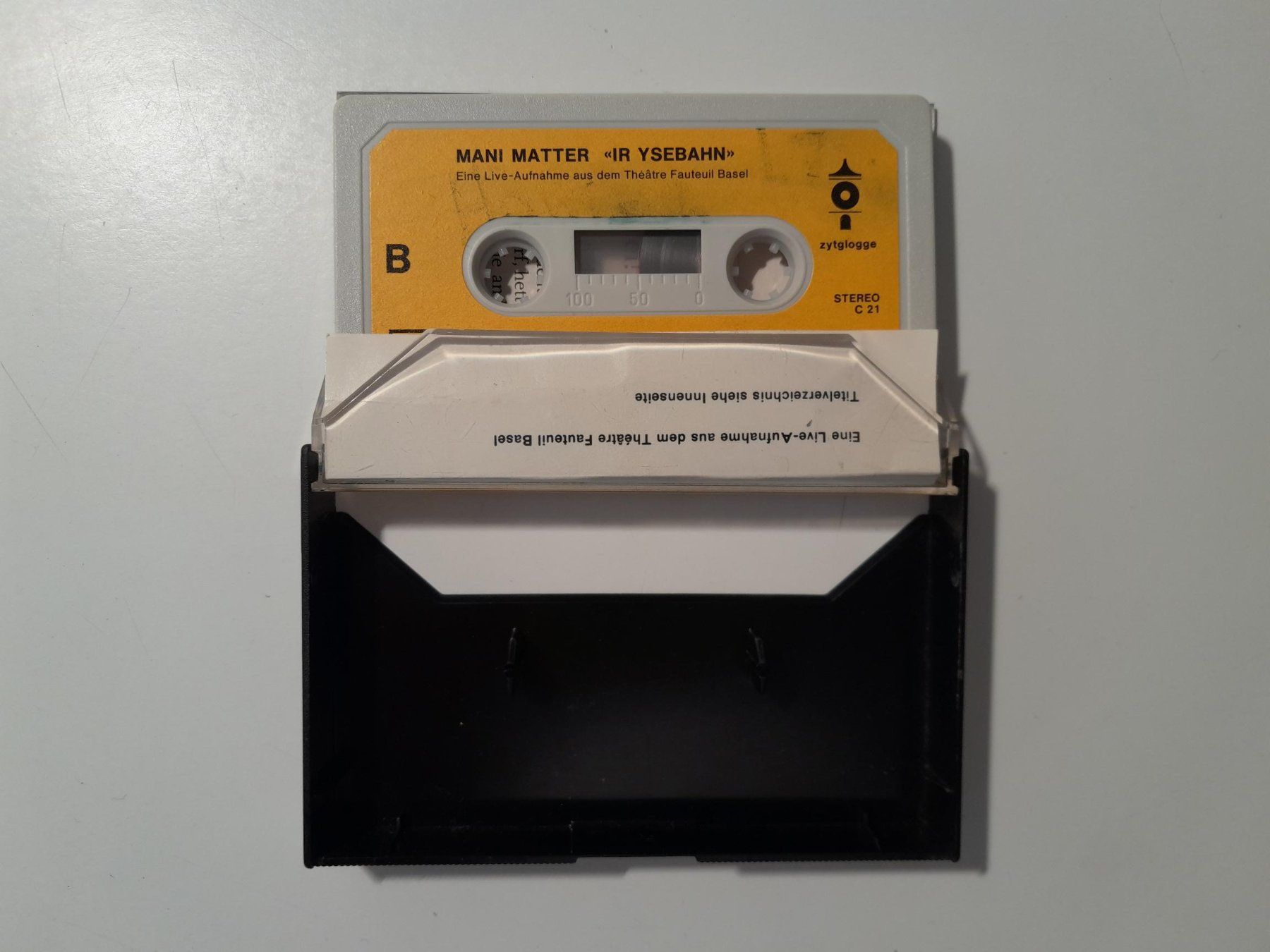 Musicassette: Kassette / MC / Mani Matter Live - Ir Ysebahn – Usato da Männedorf venduto da Bel-view 2